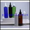 Garrafa Branca de 200ml com Tampa Pontiaguda, Frasco Marrom para Óleo com Bico Pontiagudo, Frasco para Perfume com Tampa Pontiaguda, Frasco para Remédio Líquido, Frasco para Loção com Tampa Pontiaguda, Frasco para Pasta Colorida