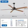 Ventilador de Techo Colgante Grande de 72 Pulgadas con Luz Alimentado por Viento para Uso Industrial, Comercial y Doméstico, Ventilador de Sala de Estar, Ventilador de Techo Grande Retro
