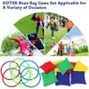 Bolsa de salto de canguro de 53 piezas cuchara de equilibrio leggings con anillo de bolsa de frijol cubo de lanzamiento cubo de obstáculos valla de obstáculos