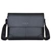 Funda con Tapa Cruzada Paul Maletín para Documentos de Negocios para Hombre Bolso Cruzado Casual de Cuero Genuino Texped Versión Horizontal Todo Fósforo para Hombre