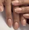 Uñas postizas cuadradas cortas blancas tipo armadura, estilo francés, armadura, simples, clásicas, para chicas, combinan con todo, de alta calidad, removibles, manicura, venta al por mayor
