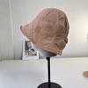 Sombrero de Pescador Delgado de Apertura Trasera de Nailon de Secado Rápido Todo Fósforo Estilo Coreano para Mujer Ligero para Exteriores Protector Solar Sombrilla Sombrero de Cubo Moderno