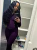2025 Nuevo Conjunto de Dos Piezas Cruzado Deportivo y de Ocio para Mujer Sexy Ajustado de Manga Larga de Trompeta de Primavera y Verano Europeo y Americano de Amazon