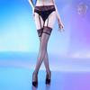 Encaje Rosa Tirantes Una pieza Medias de Seda Ultrafinas Aurora Aceite Medias de Seda Brillante Vestido Sexy de Encaje de Tubo Largo Negro Seda Chica Caliente