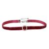 Collar de hada dulce, joyería, vino tinto, cebolla, seda, lentejuelas, terciopelo, collar, gargantilla, collar de cadena de clavícula