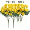 Ramo de simulación de pequeñas flores de crisantemo arrugado, manzanilla, girasol, flores de seda artificiales, decoración de jardín, adornos de boda, venta directa de fábrica