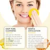 Tabletas Limpiadoras de Esencia de Cúrcuma Hoygi Limpieza Suave Cuidado Facial Hidratación de la Piel Control de Grasa Limpieza Refrescante