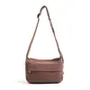 Nova Bolsa Transversal de Lona Lavada Estilo Japonês Unissex Fashionável Alça Larga de Ombro Bolsa de Ombro Único Estudante Casual Pequena Bolsa Quadrada