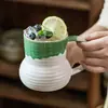 Tazas Cerámicas de Nicho Inspiradas en el Diseño para Uso en Casa, Tazas de Café Creativas, Tazas de Desayuno, Tazas de Té para Oficina