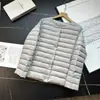 Nueva colección de invierno: chaqueta de plumón simple, versátil, de color sólido, ligera, cálida y delgada. 13608