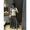 Camiseta de Manga Corta Ajustada con Cuello Henley de Media Tapeta Abotonada Estilo Mochie Paperman Moda Mq1231