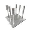 Conectores Soldados, Luminárias para Trens de Alta Velocidade, Peças Embutidas Galvanizadas, Peças de Chapa de Aço de Parede, Barreiras de Som Embutidas, Fabricante de Vergalhões
