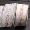Estilo Coreano Cinta Gasa Calada Encaje Jacquard Cinta DIY Lazo Flor Cinta Cinta Cinta