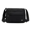 Bolso Nuevo para Mujer Casual de Viaje Multicapa Tela de Nylon Bolso de Hombro Simple Estilo Coreano Ligero para Dama Bolso Cruzado Venta al por Mayor