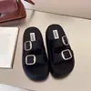 Sandalias Birkenstock de Suela Gruesa para Playa para Mujer para Usar Afuera Verano 2025 Nuevos Sandalias Casuales Estilo Retro para Mujer