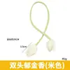 Cesta de Flores de Rattan Artesanal Off-White Elegante e Criativa Estilo Coreano, Cesta de Flores, Cesta para Ilustração de Treinamento de Arte Floral, Presente de Feriado Atacado