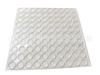 Partículas anticolisão de silicone transparente 10 * 3 almofada de silicone hemisférica / cilíndrica almofada de pé de borracha de silicone trapezoidal adesivo autoadesivo