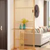 Nova Tela Divisória de Entrada Estilo Chinês Voltada para a Porta Principal, Tela de Entrada da Sala de Estar, Grade de Hall de Entrada, Tela Móvel de Quarto, Bambu