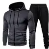 Nuevo cárdigan casual con capucha para hombre de otoño e invierno, suéter con estampado 3D, traje para hombre al por mayor