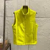 Estilo de casal ao ar livre! Fleece quentinho em favo de mel! Colete à prova de vento, impermeável e resistente a rasgos para outono, com gola alta, para homens e mulheres