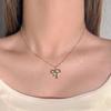Collar de Perlas de Plata Esterlina S925 Accesorios para Mujer Nicho que No se Desvanece de Alta Gama Versátil Cadena Clavicular para Otoño e Invierno Cadena para Suéter