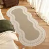 Alfombra de Bucle Estilo Francés de Gama Alta Vintage para Mesita de Noche de Dormitorio Principal Uso en Casa
