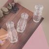 Botella de Cuentas de Hada de 5ml Botella de Arena de Cristal Botella de Cristal para Uñas Caja de Joyería Plástico Diamante Yeso Botella de Crema