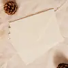 Envelope de Papel Especial Padrão Árvore Linha Horizontal Couro Retrô Papelaria Conjunto de Selo de Cera Cartão de Cumprimentos Convite Convite de Casamento