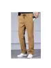 Pantalones Casuales de Pana para Hombre para Otoño e Invierno 2025, Nuevo Corte Holgado, Tallas Grandes, Pantalones Rectos de Trabajo para Jóvenes y Adultos Medianos