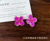 Pendientes Retro Vintage para Mujer, Pendientes de Botón Versátiles de Moda, Pendientes de Nicho de Lujo Ligero de Gama Alta al por Mayor