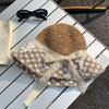 Sombrero de Paja de Playa de Verano Encaje de Mariposa Ala Ancha Sombrero para el Sol Estilo Coreano Dulce Moda Transpirable Hueco Sombrero de Protección Solar
