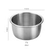 Amazon Copo de Molho de Aço Inoxidável 304 com Tampa Portátil para Exterior Pires para Molho Pequeno Prato para Temperos 40ml Copo para Molho