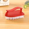 Escova Doméstica Pequena para Remover Manchas de Roupas e Sapatos, Escova de Lavanderia Portátil de Limpeza em Cores Doces, Ferramenta para Remoção de Manchas com Armazenamento