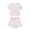 2026 Novo Estilo Pijama Confortável, Suave e Fofo para Meninas, Conjunto de Pijama Duas Peças Fresco e Macio para Meninas, Tendência