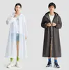 Impermeable Largo para Protección de Cuerpo Completo Contra Lluvia Fuerte, Transparente y Engrosado para Adultos y Niños, Poncho de Lluvia Desechable Portátil para Hombres y Actividades al Aire Libre