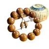 Pulsera de Madera Seis Caminos 2.0 para Hombres, 108 Cuentas, Madera Antigua Domadora de Dragones, Cuentas de Oración Estilo Étnico, Cuentas Budistas Unisex, Pulsera Coleccionable al por Mayor