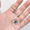 SHEIN TEMU Chaveiro Explosivo Peixe Dourado Transparente Peixinho Chaveiro de Resina Pingente de Joia Acessórios