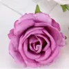 Flor de Rosa Simulada Flor Falsa de Seda para Manualidades Broche de Boda Accesorio para el Cabello Flor Decorativa Decoración de Boda Flor