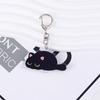 Gato dos desenhos animados Acrílico Chaveiro Bonito Gato Preto Pingente Mochila Pendurado Pingente Transfronteiriço Chaveiro Pequeno Pingente