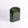 Bidón de gasolina de chapa metálica bidón de diésel 10 litros 20 litros 25 litros 30 litros proceso de recubrimiento en polvo garantía de reemplazo por fugas de aceite fabricante de bidones de aceite bidón redondo
