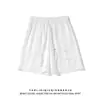 Nuevos Pantalones Cortos de Hielo de Seda Estilo Chino Dragón para Hombre Verano Finos de Secado Rápido Marca de Tendencia Sueltos Casuales Retro