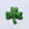 Parche Decorativo de Trébol Verde Accesorios para Ropa DIY Estilo Irlandés Accesorios para Festivales Accesorios para Ropa y Sombreros