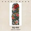 Pegatinas de Tatuaje para Brazo Completo, Nuevo Estilo Transfronterizo, Impermeables y Resistentes al Sudor, Imitación de Combinación de Flores Clásicas Japonesas para Brazo, Tatuaje Temporal Colorido para Brazo Completo