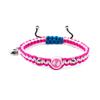 Pulseira Coração de Argila Macia Nova da Moda Mais Vendida para Mulheres, Pulseira de Casal Colorida Tecida à Mão do Homem-Aranha