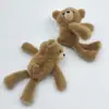 Acessórios Fofos de Presilha de Cabelo de Urso Deitado para Mulheres 2026 Nova Pelúcia Bb Clip Franja Lateral Presilha de Cabelo Top Clip Acessório de Cabelo