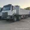 Suministro de Fábrica Camión Volquete Howo Usado para Transportar Tierra y Grava, Exportación a África Camión Volquete Howo Nx 8X4