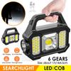 Linterna solar COB, luz de trabajo portátil, carga de emergencia por USB, luz de camping al aire libre, reflector de luz potente