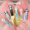 Cuchillo de utilidad de dibujos animados lindo, herramienta mini portátil afilada para abrir paquetes, cortador de papel de colores para estudiantes