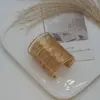Pulsera Nueva Transfronteriza Anillo de Cuello Collar Metálico de Múltiples Capas de Alta Gama Collar con Abertura Geométrica Hueca Pulsera Brazalete