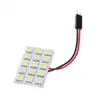 Luz LED para coche 12v 5050 15SMD luz de matrícula luz de lectura de cabina luz de techo 24v luz de matrícula de camión placa